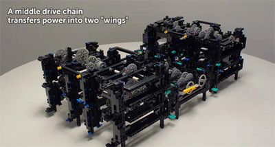 Μηχανισμός των Αντικυθήρων LEGO